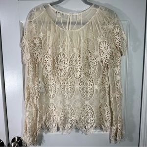 Zara Lace top